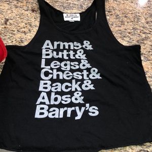 Barry’s boot camp tank top